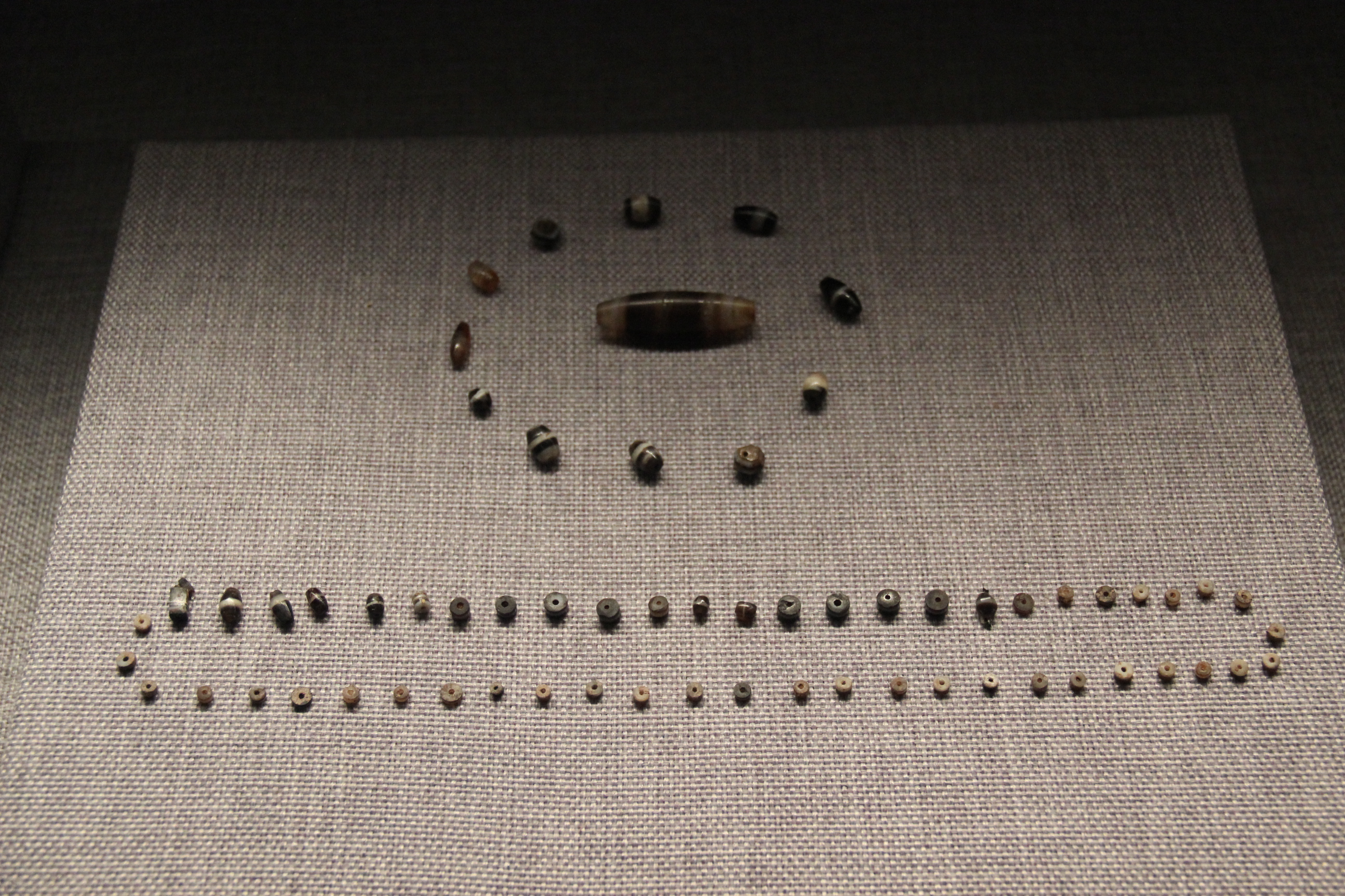 Beads from Óc Eo culture