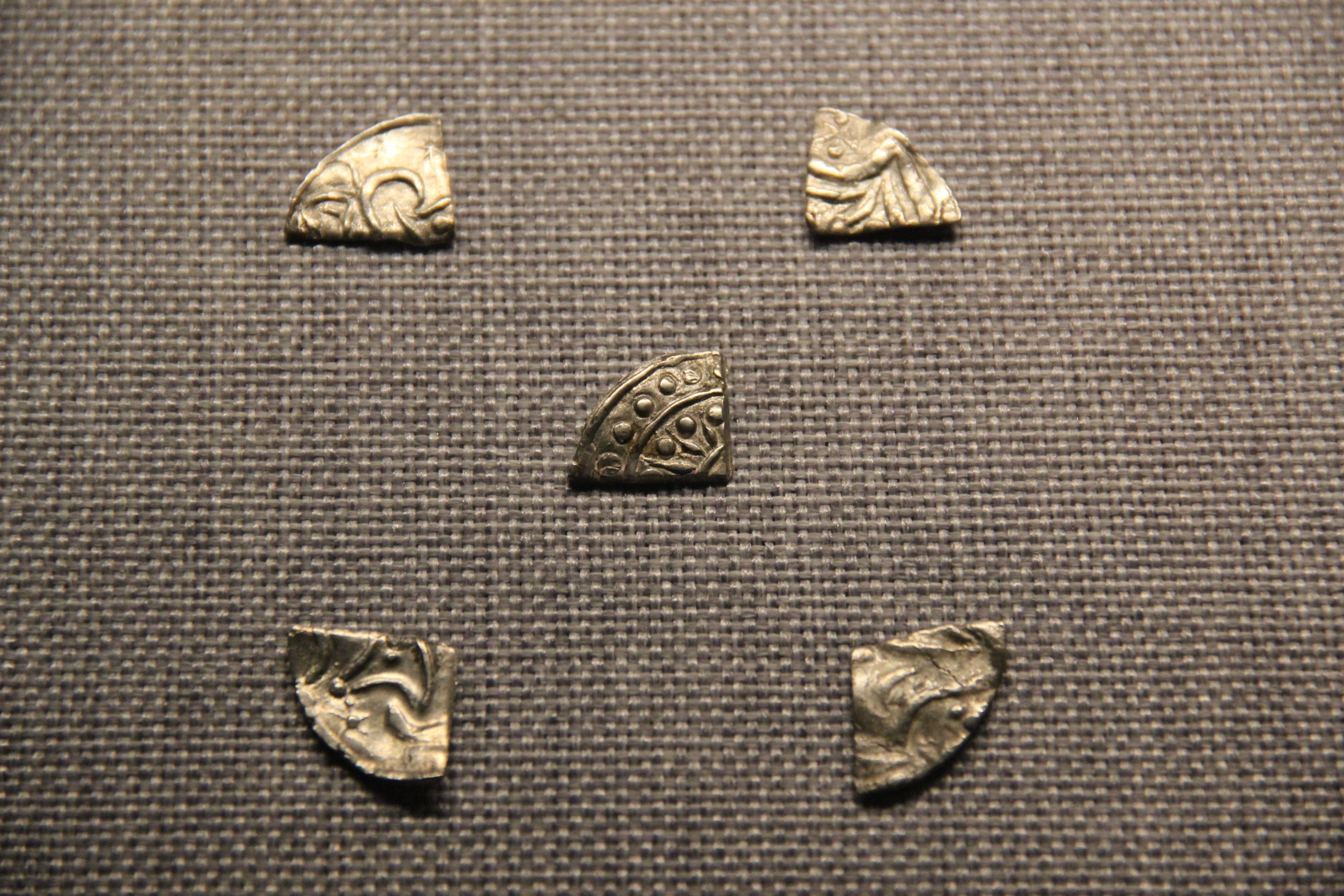 Gold coin from Óc Eo culture