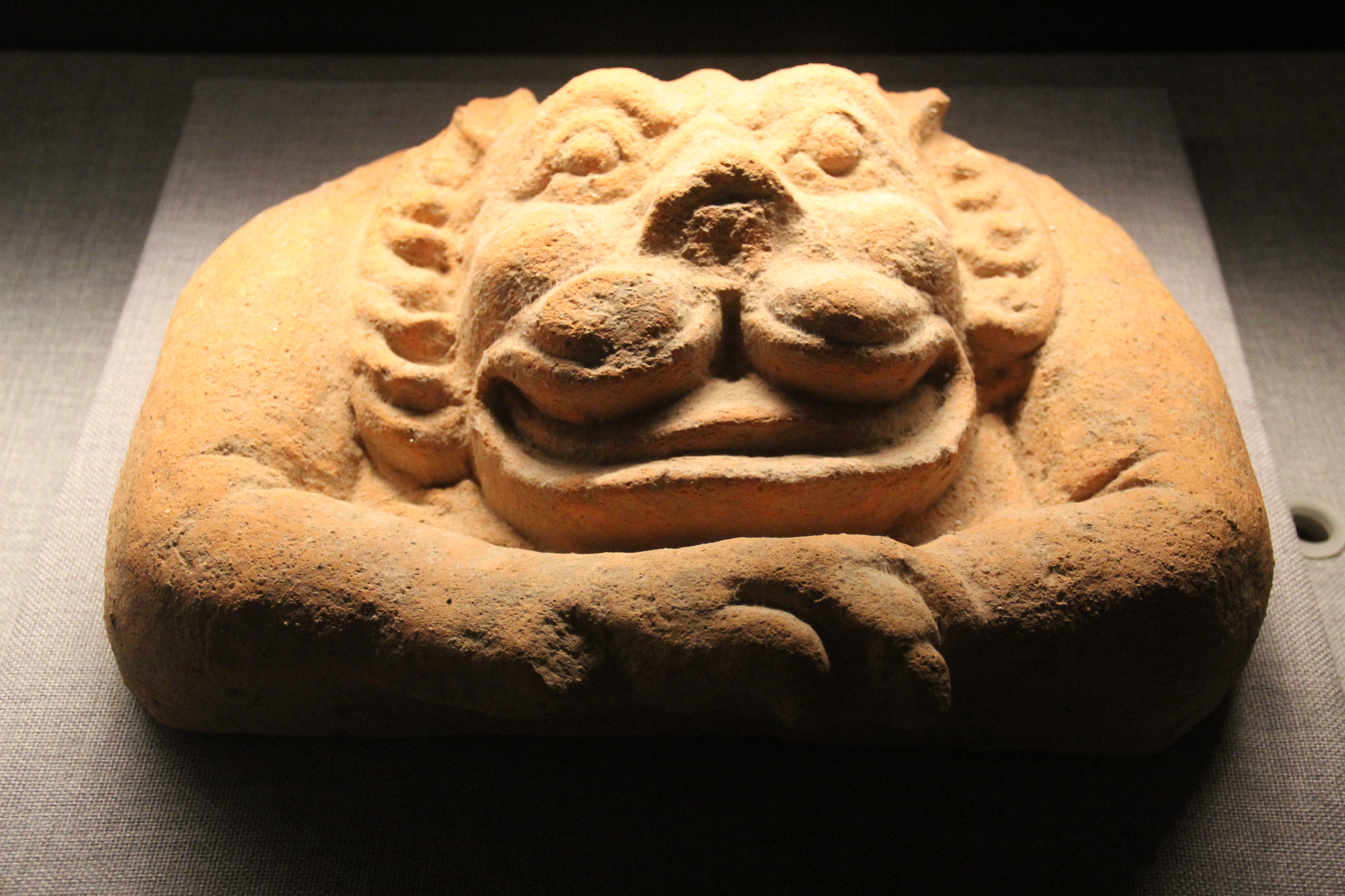 Beast-shaped pottery from Óc Eo culture