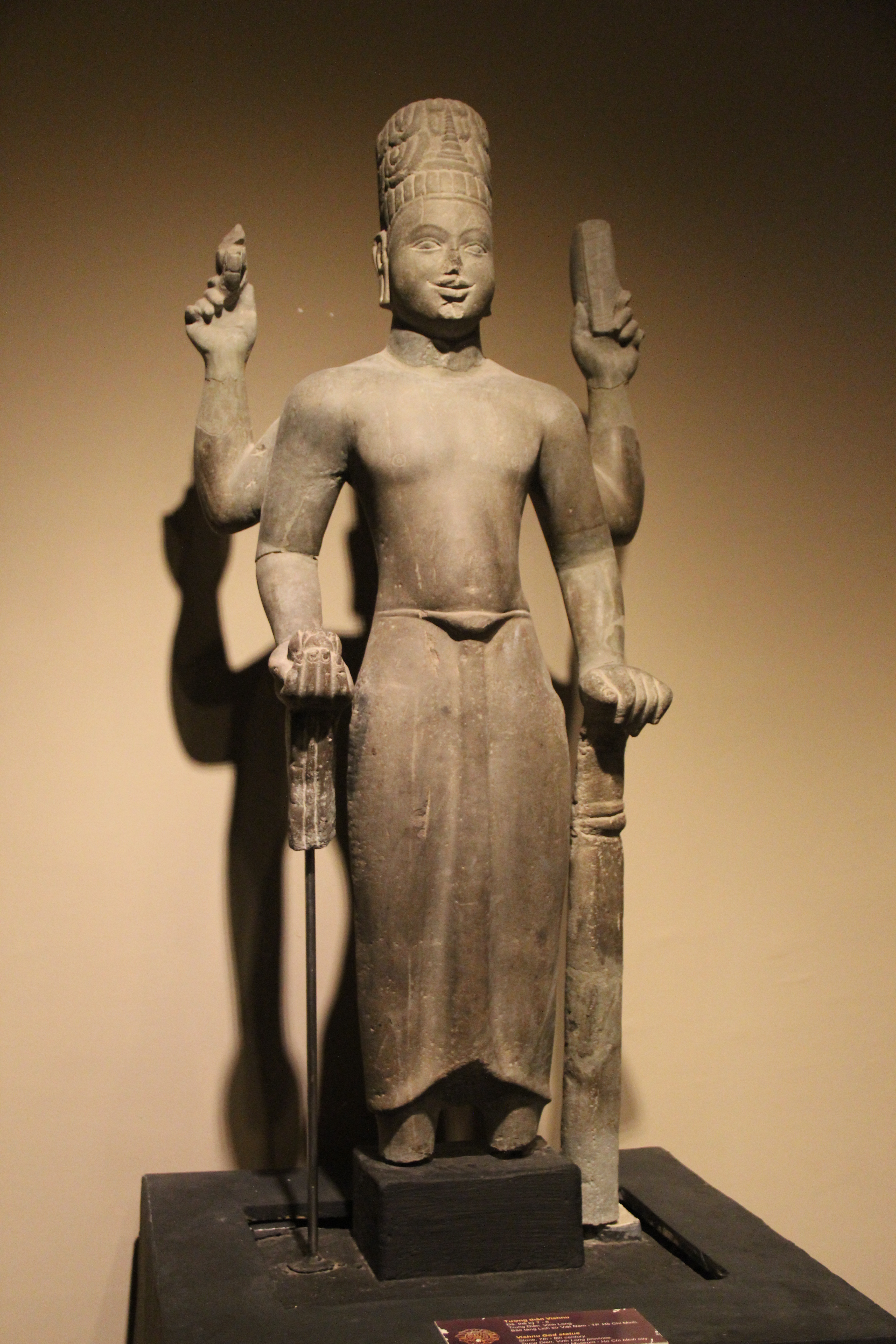Vishnu statue from Óc Eo culture