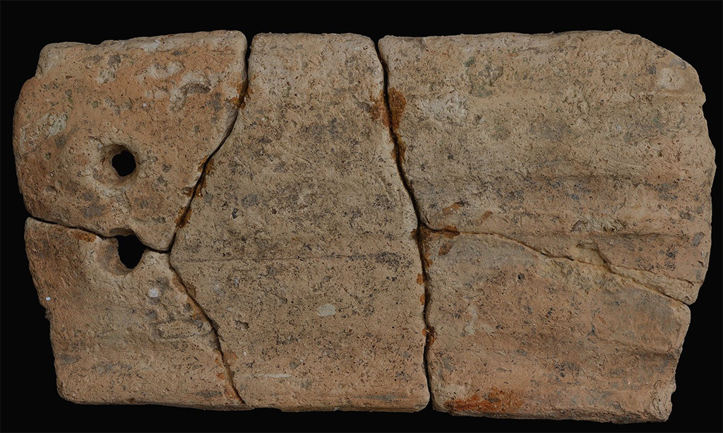 Indian-style brick from Ba The mountain showing cultural influence